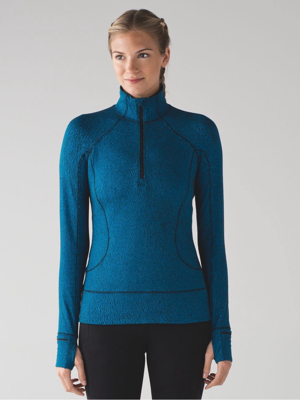 Lululemon Rush Hour 1/2 Zip
Running Luon Spray Jacquard Shoc